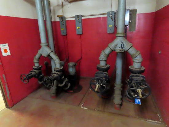 (2) Yeomans Sump Pumps with Pumps, (2) 1 1/2HP 3-Phase Electric Motors, (4)