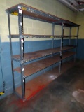 Contents of Back Concrete Furnace Room: 1-Section of Pallet Rack, 8' Uprigh