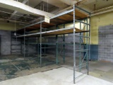 (24) Sections of Pallet Racking on 2nd Floor, Most Uprights 10' & (1) Shelf