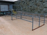 (2) Aluminum Cart Racks.