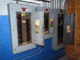 (3) Heavy Duty Electrical Breaker Panels - (2) 277/480Volt, (1) 120/208Volt