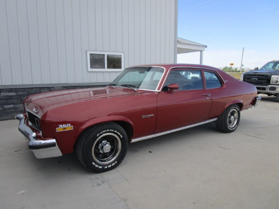 1973 Chevrolet Nova Custom Hatchback, VIN# 1Y17H3L155312, 350 Small Block V