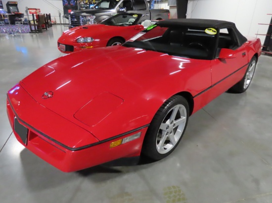 1986 Chevrolet Corvette Convertible, VIN# 1G1YY6789G5902811, 8-Cylinder 5.7