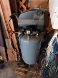 Performax Portable Vertical Air Compressor on Cart (Like New).