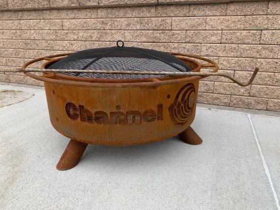 Patina Products Fire Pit w/Legs, 29" Long x 29" Wide x 16" High; includes P