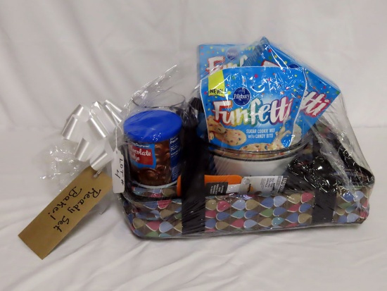 "Ready, Set, Bake" Package includes 9"x13" Bake & Carry; Mixing Bowl; 8 oz