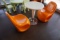 Plastic Round Table with (2) Plastic Chairs