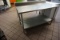 Eagle Commercial Stainless Steel Work Table with Lower Shelf & Backsplash (