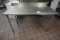 Commercial Stainless Steel Work Table (5'w x 30