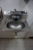 Eagle Small Stainless Steel Hand Wash Sink.