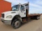 2005 Freightliner Model M2 Business Class Tandem Axle Conventional Flatbed Truck, VIN# 1FVHCYD55HU
