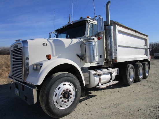 2003 Freightliner Classic Conventional Triple Axle Dump Truck, VIN# 1FVWF6A113DM11683, Caterpillar