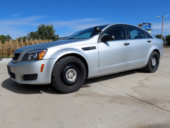 2014 Chevrolet Caprice 4-Door Sedan, VIN# GG3NS5U24EL959743, 6.0 Liter V-8 Gas Engine with Police In