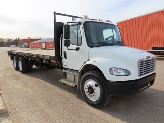 2006 Freightliner Model M2 Business Class Conventional Flatbed Truck, VIN# 1FVHCYDJ86V26368,