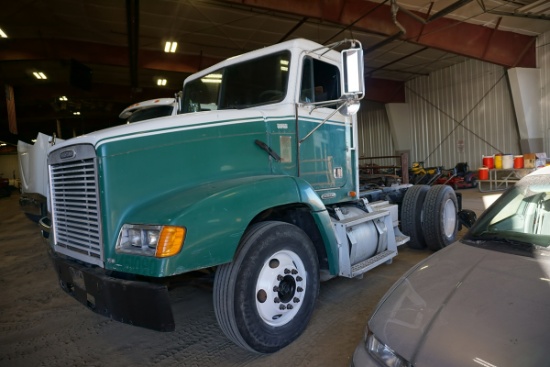 2001 Freightliner Model FL112 Conventional Single Axle Day Cab Truck Tractor, VIN# 1FUW3MC481LB54352