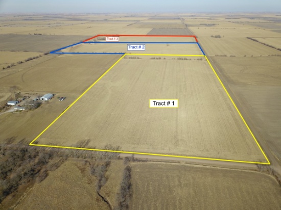 240 Acres Offered in 3 Tracts