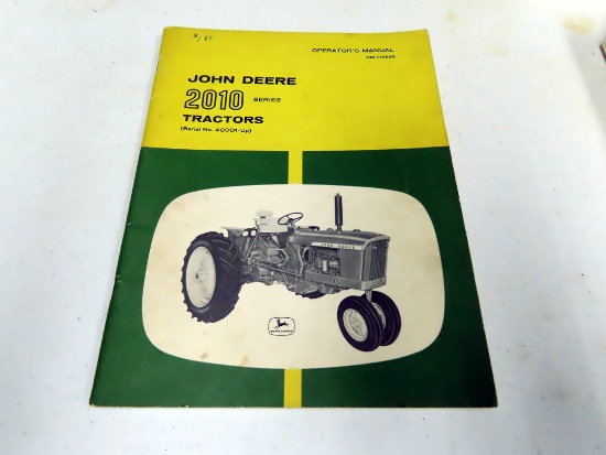 John Deere 2010 Series Tractor Manual