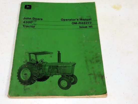 John Deere 4320 Operators Manual