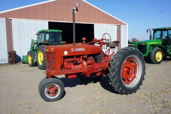 1952 McCormick-Farmall Model M Gas Tractor, SN# FBK295780, Narrow Front, 5-Speed, 4-Cylinder Gas