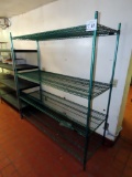 6' Wide Wire Shelf Unit with (4) Shelves.