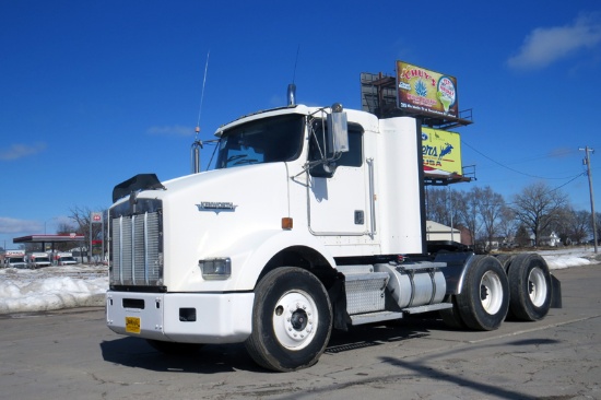 2000 Kenworth Model T-800B Tandem Axle Conventional Day Cab Truck Tractor, VIN# (Info Coming), Cummi