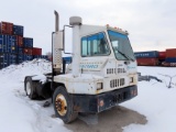 2001 Kalmar Ottowa Model YT30 Single Axle Yard Truck Tractor, VIN# 11VA812B21A000482, 36,000lb GVW,