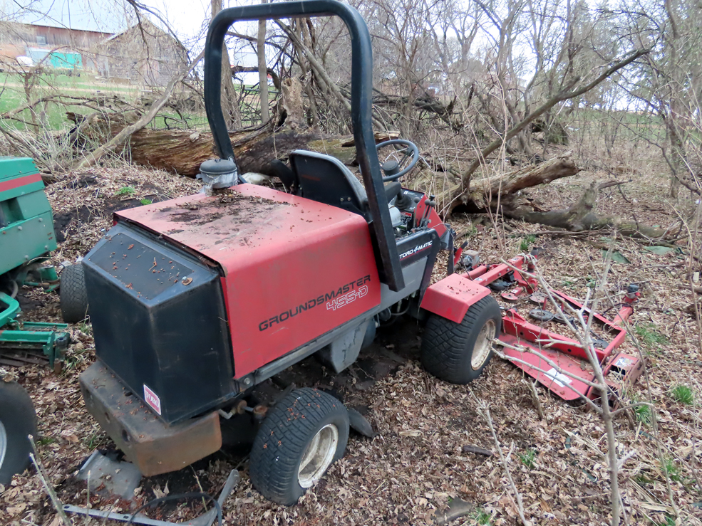 Toro Groundsmaster 455 D PARTS ONLY Proxibid