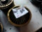(1) Set of 4 Gold Wire Style EZ-Go Hub Caps