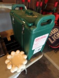 Cambro Beverage Container, (2) Golf Ball Ash Trays & Napkin Holder