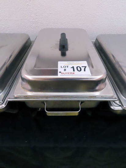 Stainless Steel Chafing Dish with Lid.