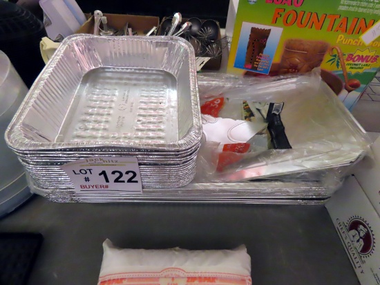 Large Stack of Foil Trays.