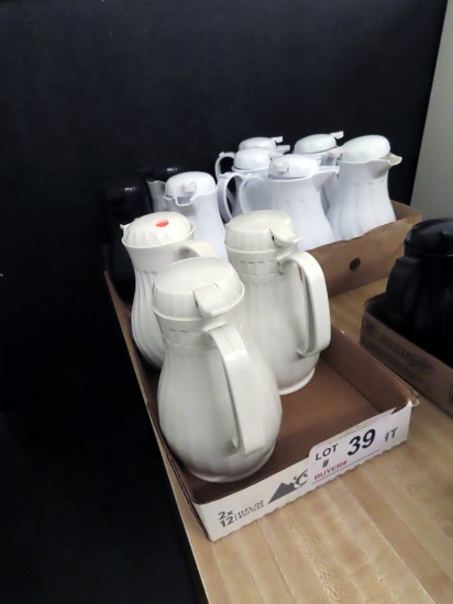 (11) 42 oz Insulated Coffee Pots with Lids.