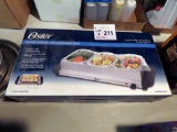 Oster 3-Tub Buffett Server & Warming Tray.