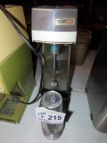 Hamilton Beach Electric Malt Mixer with (5) Stainless Steel Malt Cups.