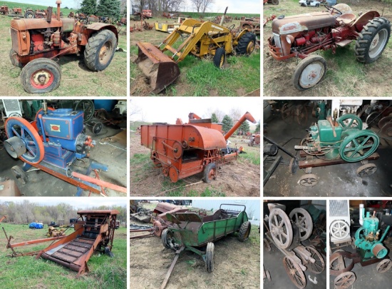 Antique Tractors, Gas Engines & Implements Auction