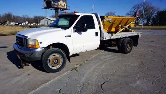 1999 Ford F-550 Super Duty Flatbed Dually Pickup