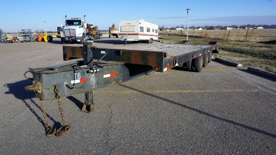 1999 Towmaster T50 Triple Dual Axle Flatbed Trailer