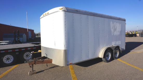 2016 Pace 16' Enclosed Trailer