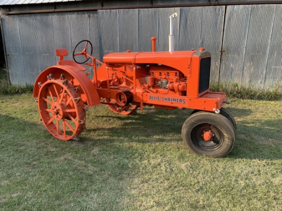 Allis Chalmers WC Tractor on Steel