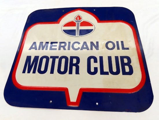 American Oil Metal Sign