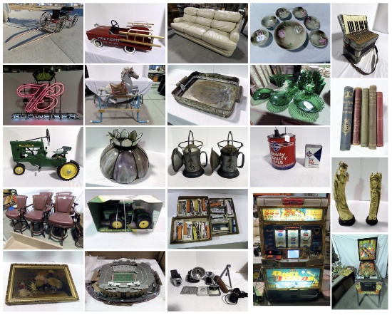 Antiques, Collectibles, Farm Toy & More - Ring 1