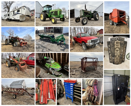 Hay & Acreage Equipment No Reserve Estate Auction