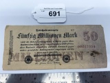 German Reichs Banknote