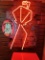 Coors Red Light Walking Man Neon Sign