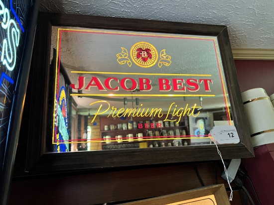 Jacob Best Beer Mirror