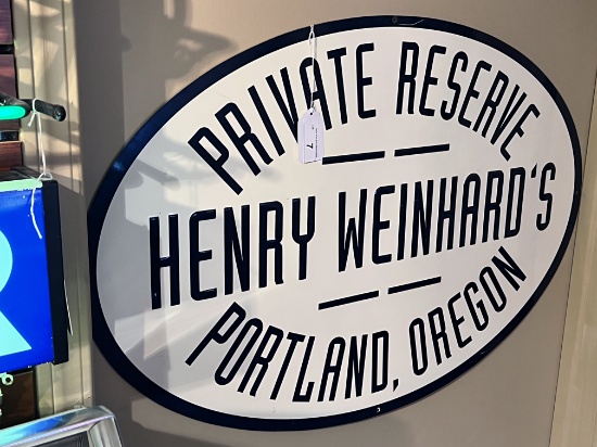 Henry Weinhards Sign