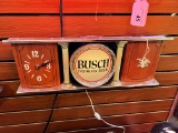 Busch Bavarian Beer Lighted Clock