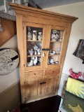 Antique Farm Cabinet Corner