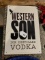 Western Son Metal Sign