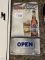Coors Light Open/Closed Metal Sign